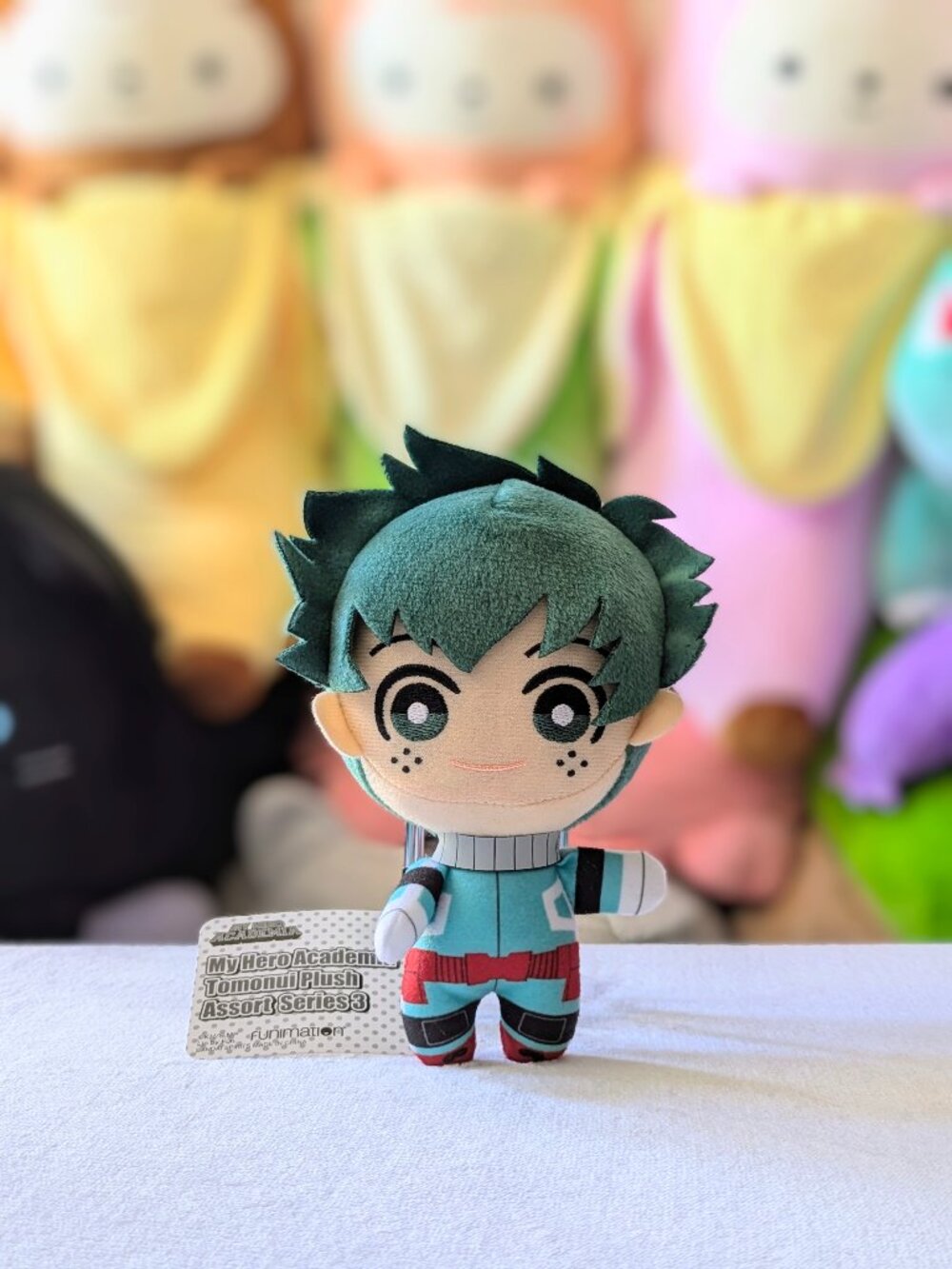 Bandai My Hero Academia Izuku Midoriya Tomonui 6" Plush Keychain